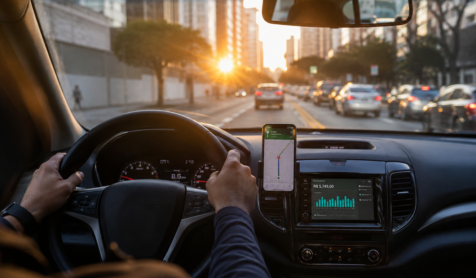 Como Aumentar seus Ganhos na Uber em 30% Usando Metas Diárias Inteligentes
