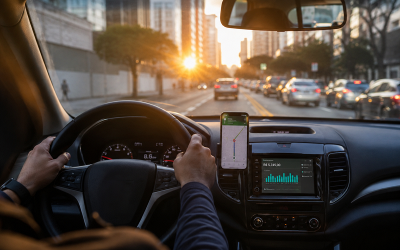 Como Aumentar seus Ganhos na Uber em 30% Usando Metas Diárias Inteligentes