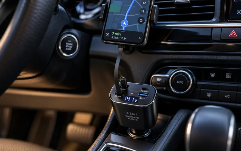 Carregador Veicular Turbo Vale a Pena para Motorista de Aplicativo?