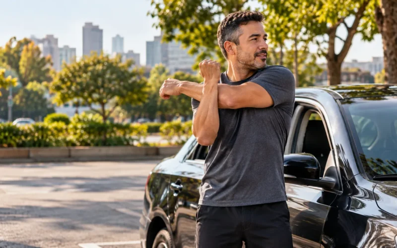 Exercícios para Motorista de Aplicativo: Como Aliviar as Dores de Ficar Sentado